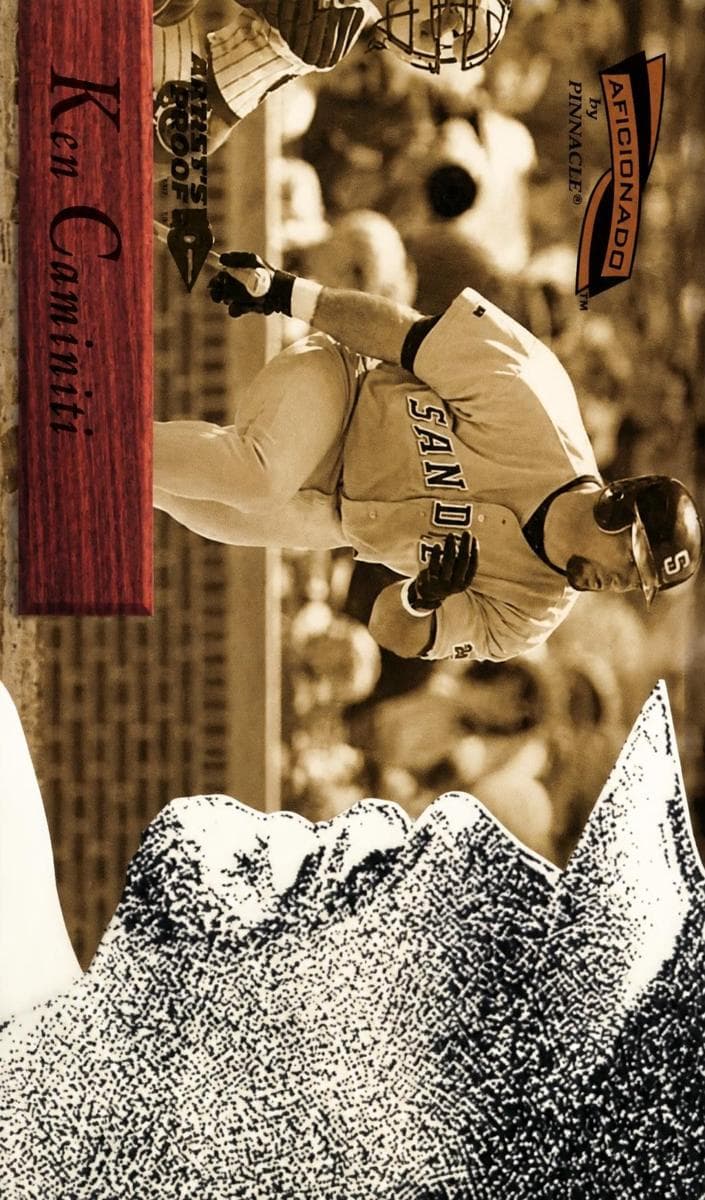 Ken Caminiti 1996 unknown Pinnacle Aficionado