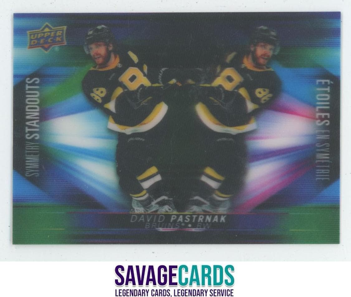 David Pastrnak 2023 upper-deck Upper Deck Tim Hortons Collector's Series