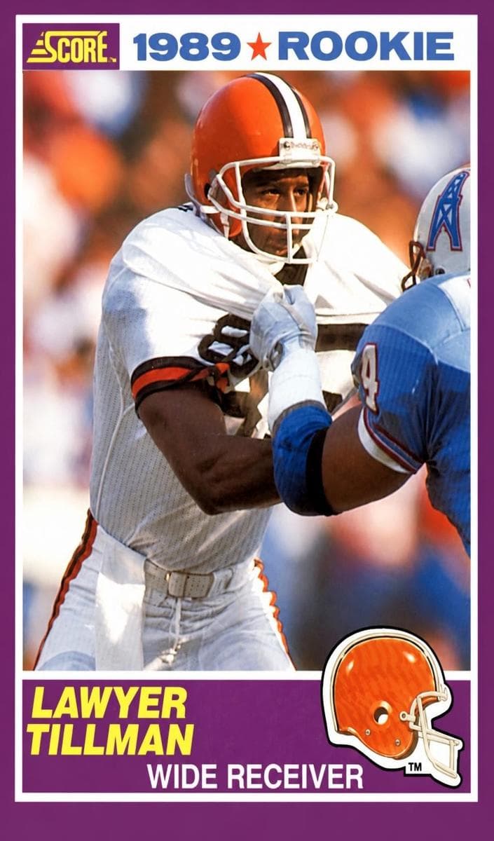 Lawyer Tillman 1989 panini