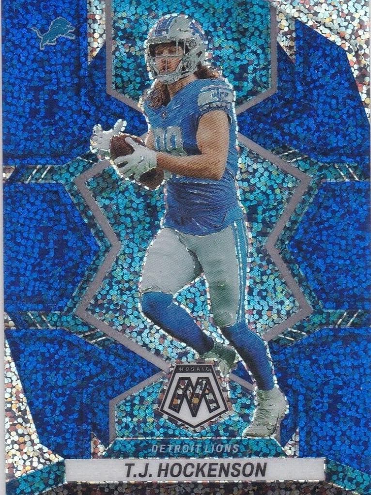 T.J. Hockenson 2022 panini Panini Mosaic