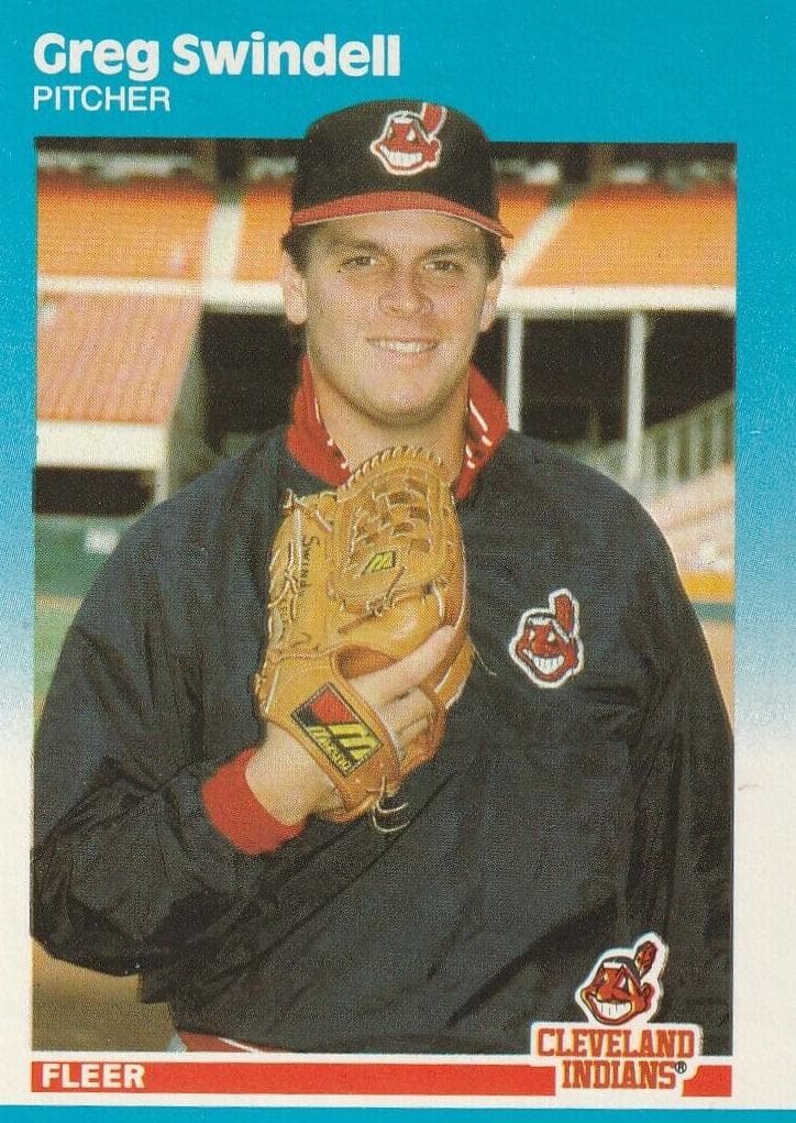 Greg Swindell 1987 fleer
