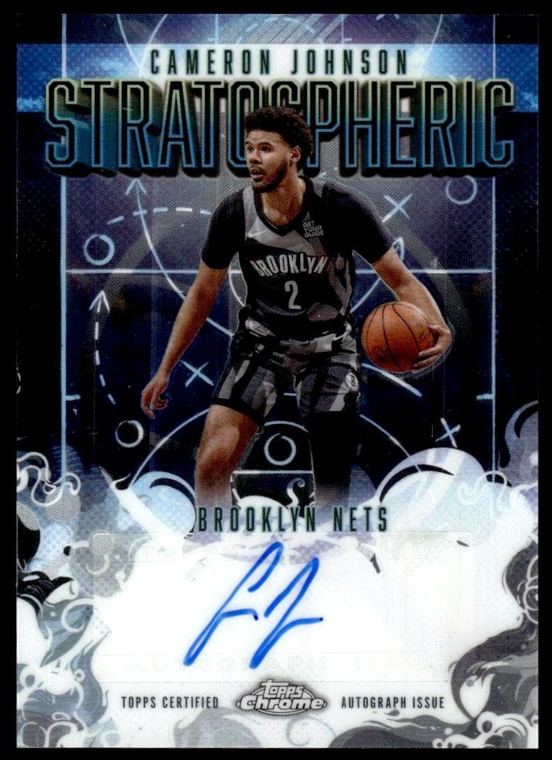 Cameron Johnson 2025 topps Topps Chrome