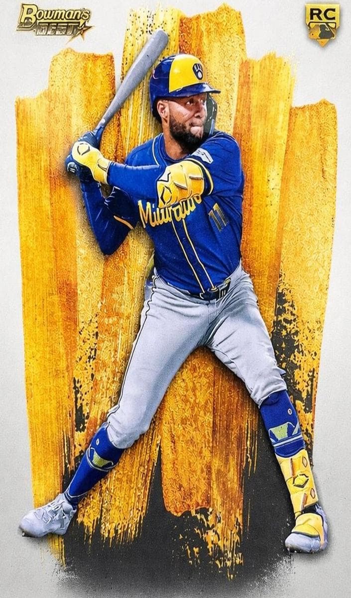 Jackson Chourio 2024 bowman Bowman's Best