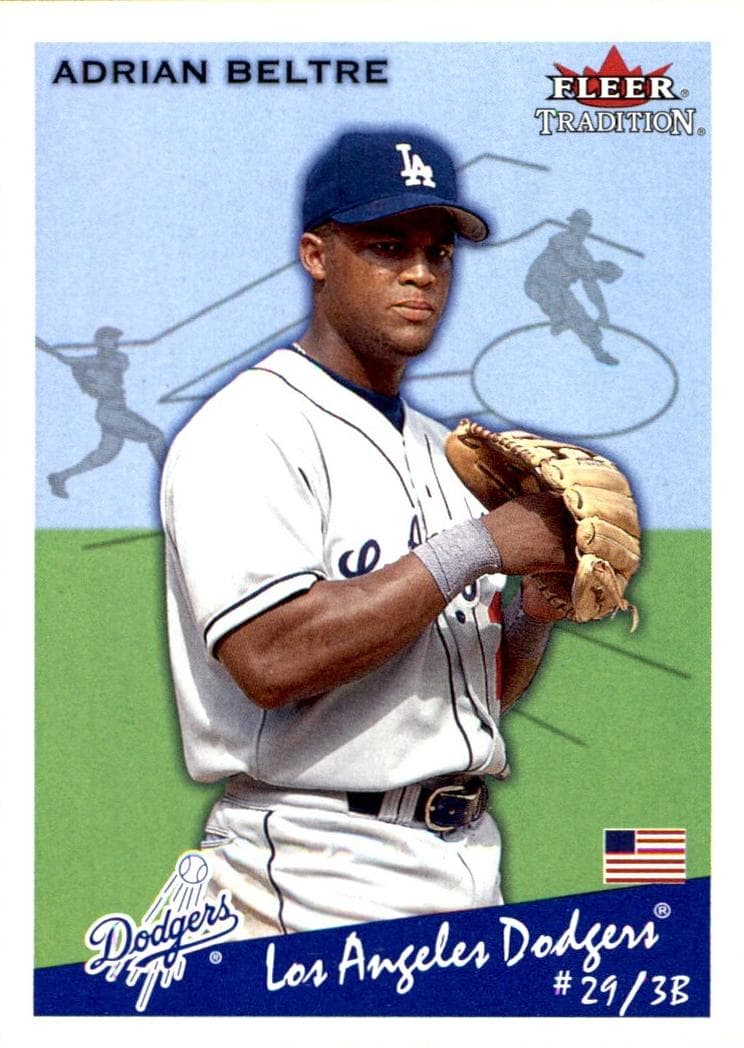 Adrian Beltre 2002 fleer Fleer Tradition
