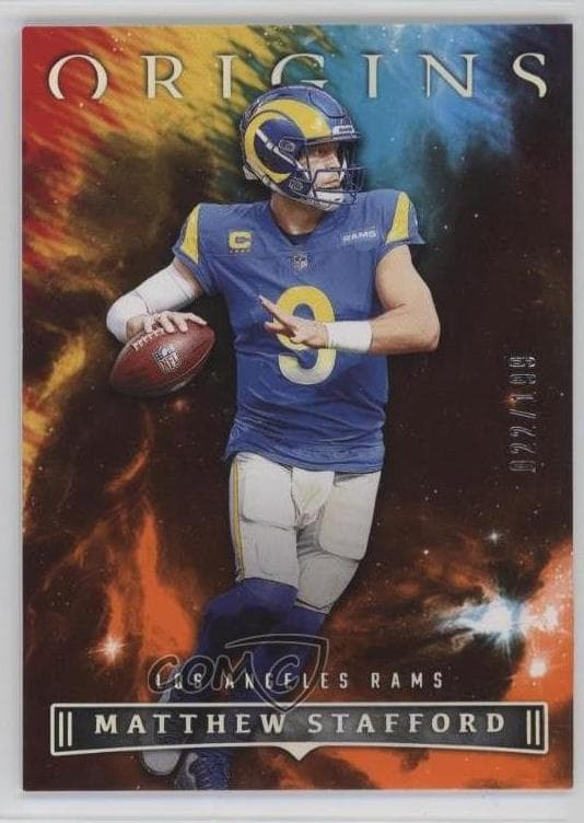 Matthew Stafford 2022 panini Panini Origins