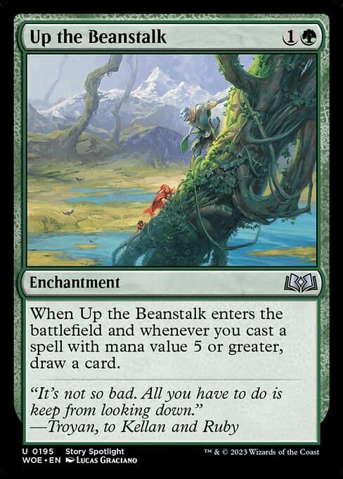 Up the Beanstalk 2023 Magic: The Gathering Wilds of Eldraine