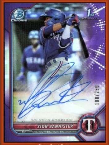 Vidal Brujan 2022 bowman Bowman Chrome