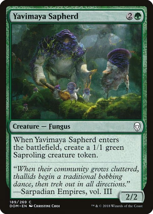 Yavimaya Sapherd 2020 Magic: The Gathering The List Reprints