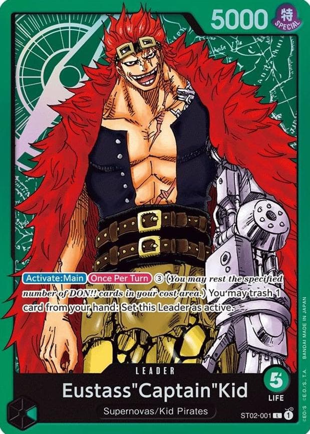 Eustass Captain Kid #ST02-001