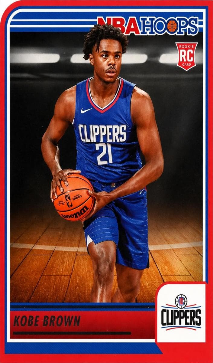 Kobe Brown 2023 panini Hoops Premium Stock