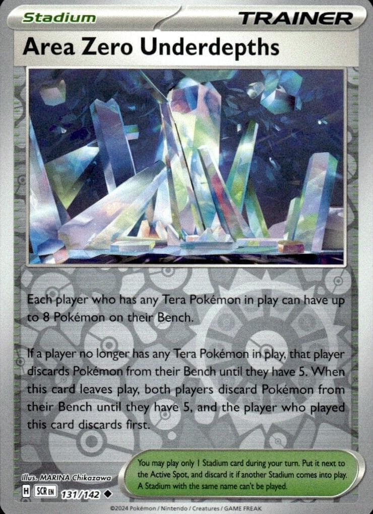 Area Zero Underdepths trading card