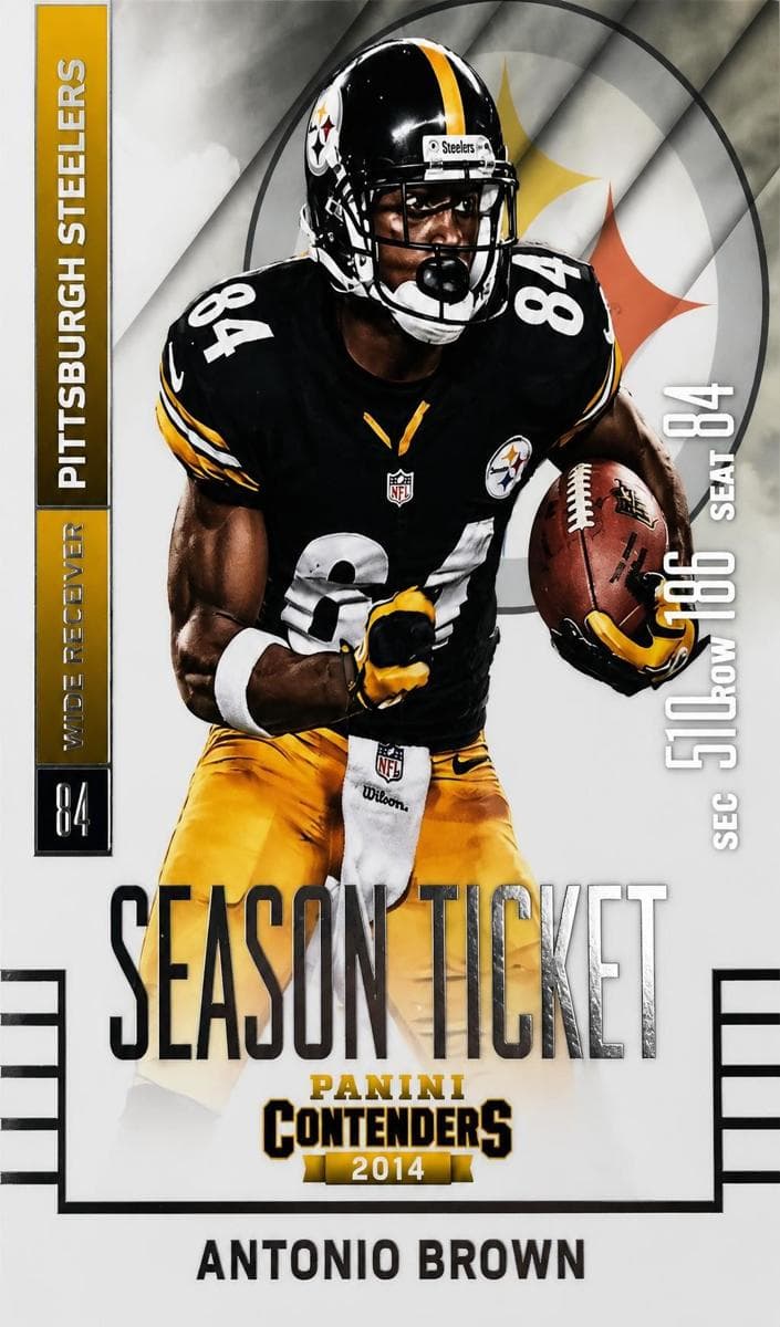 Antonio Brown 2014 panini