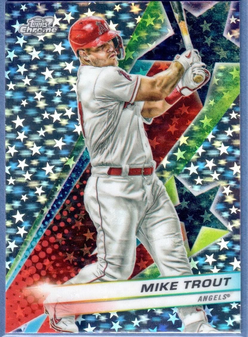 Mike Trout 2024 topps Topps Cosmic Chrome