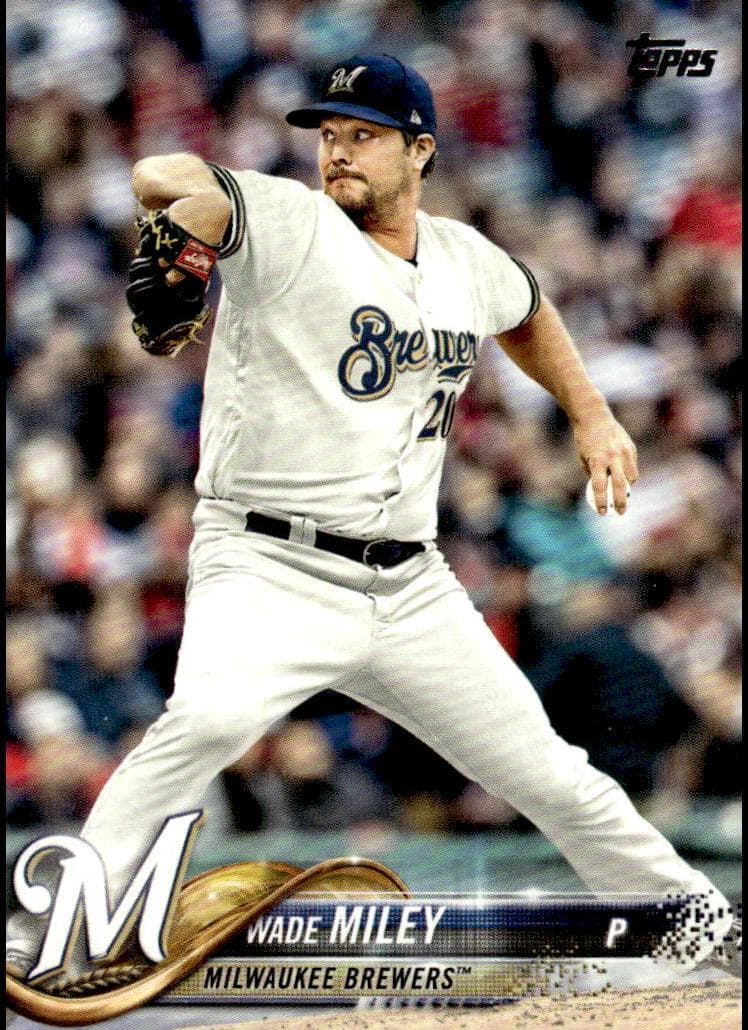 Wade Miley 2018 topps Topps Chrome Sapphire Edition