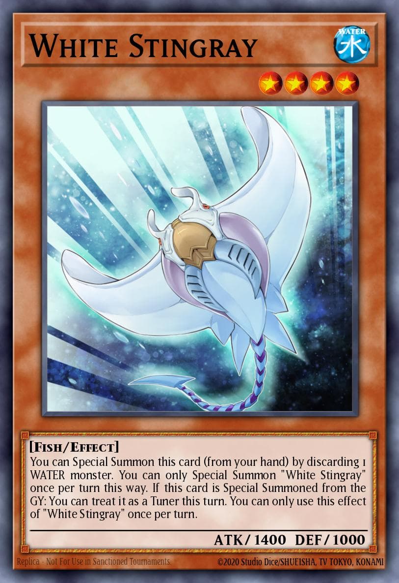 White Stingray 2018 Yu-Gi-Oh! Cybernetic Horizon