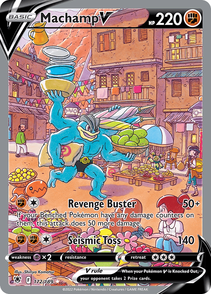 Machamp V 2022 Pokemon Astral Radiance