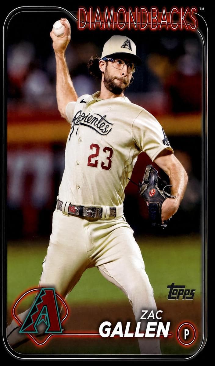 Zac Gallen 2024 topps Topps