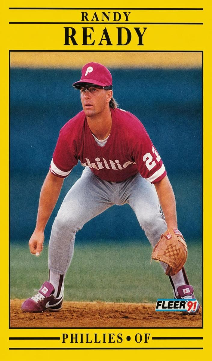 Randy Ready 1991 fleer Fleer