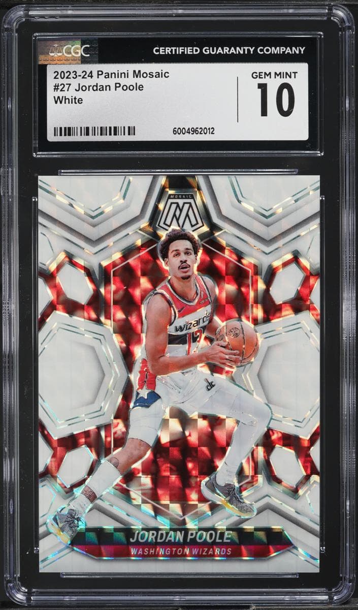 Jordan Poole 2023 panini Panini Mosaic