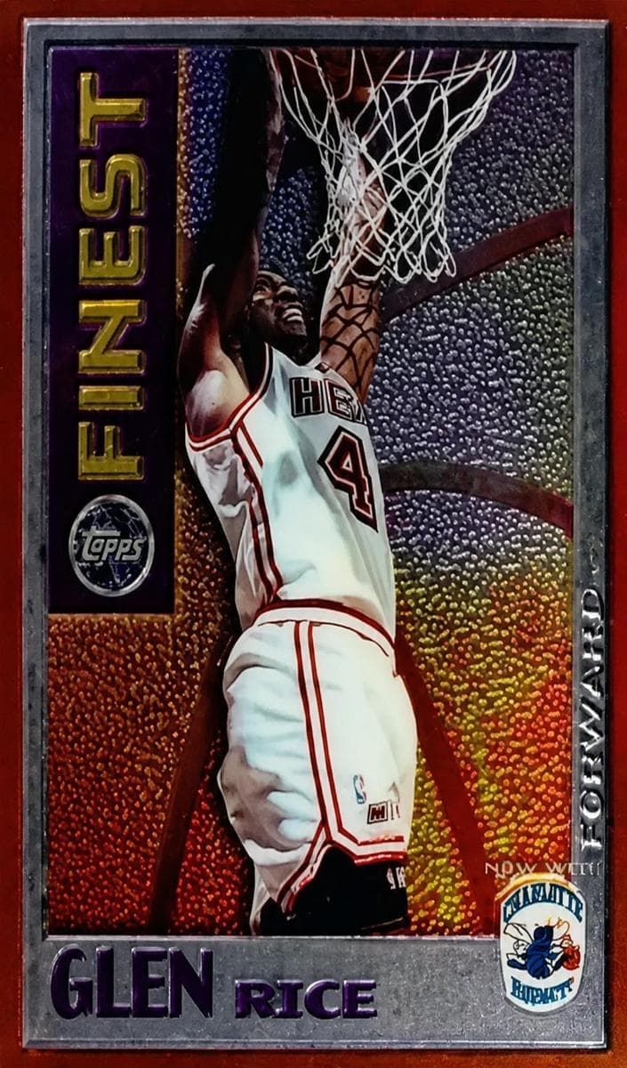 Glen Rice 1995 unknown Finest