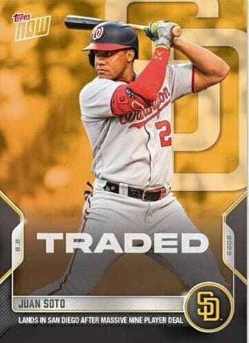 Juan Soto 2022 topps