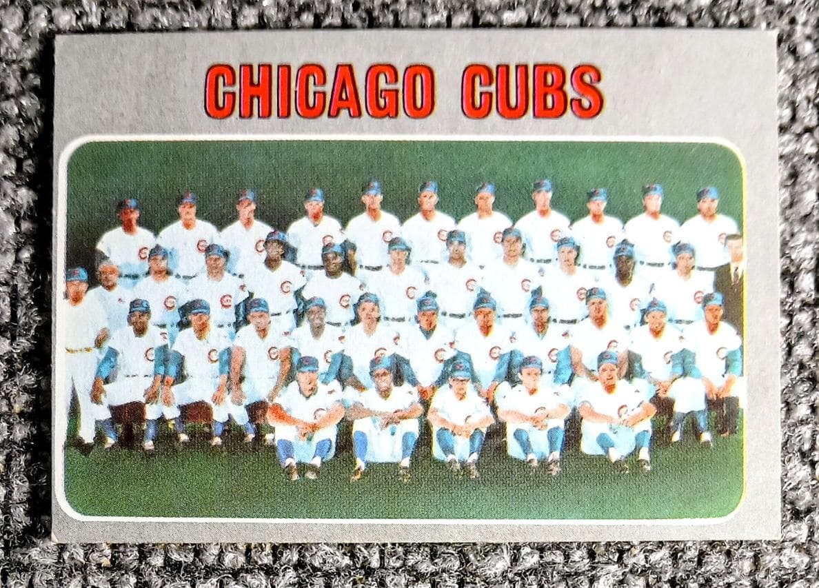 Chicago Cubs 1970 topps Topps