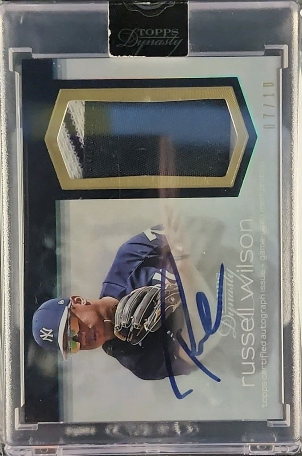 Russell Wilson 2018 topps Topps Dynasty