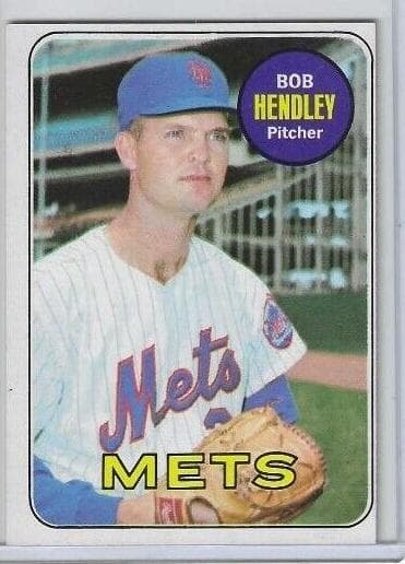 Bob Hendley 1969 topps Topps