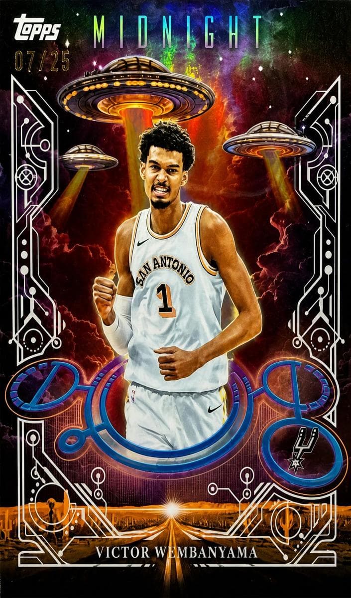 Victor Wembanyama 2025 topps