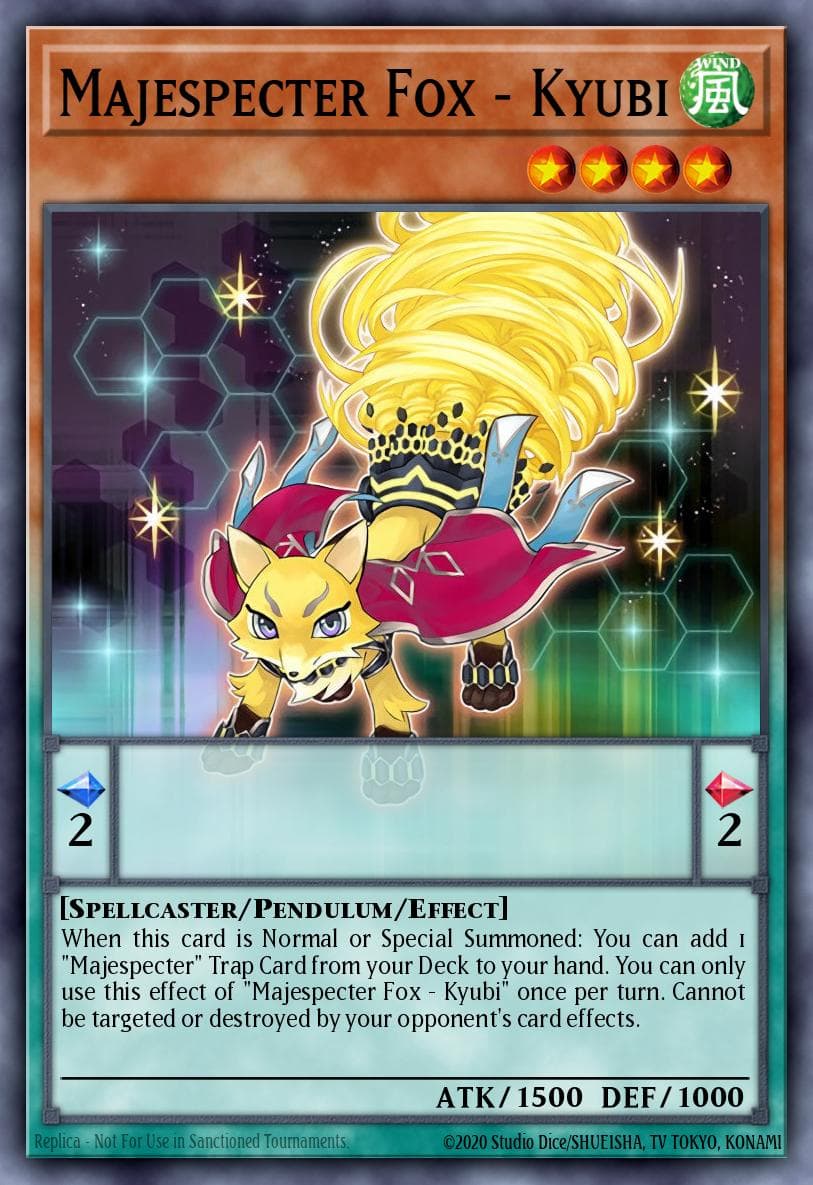 Majespecter Fox - Kyubi #MP16-EN128