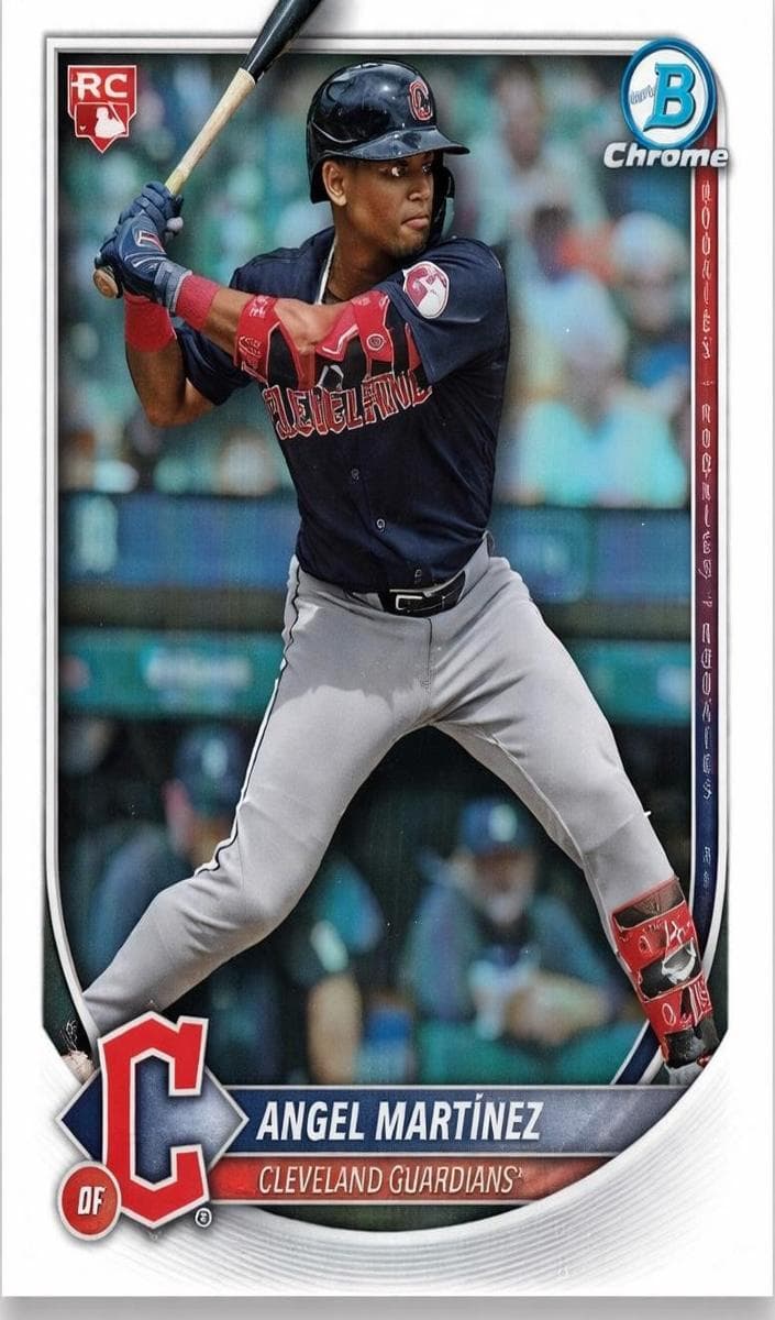 Angel Martínez 2025 bowman Bowman Chrome