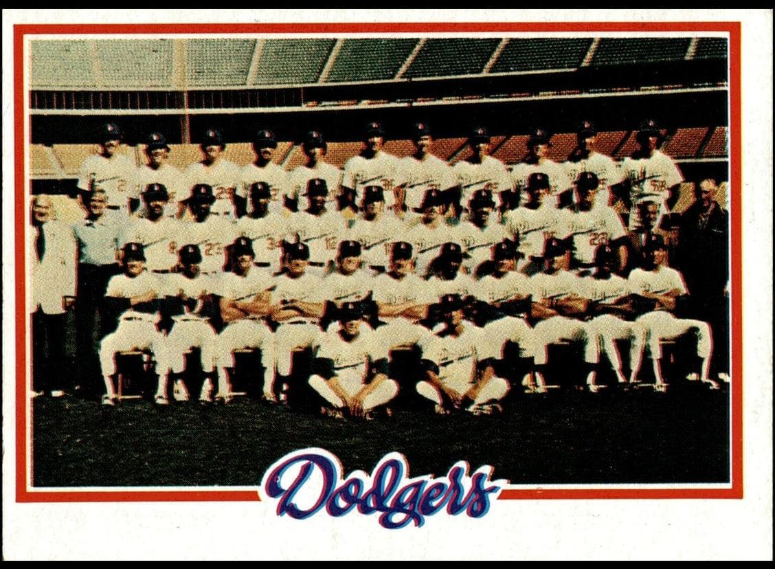 Los Angeles Dodgers 1978 topps Topps