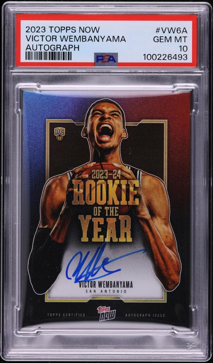 Victor Wembanyama 2023 topps