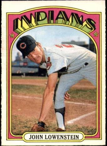 John Lowenstein 1972 topps O-Pee-Chee