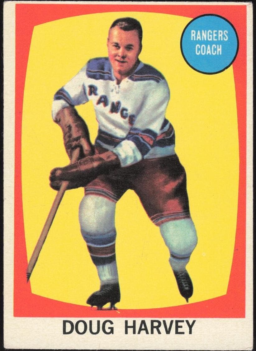 Doug Harvey 1961 topps Topps