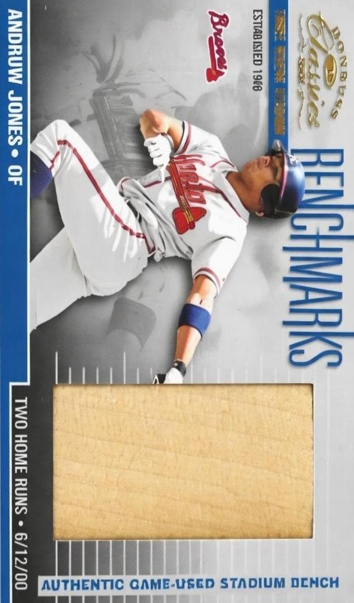 Andruw Jones 2001 panini Donruss Classics