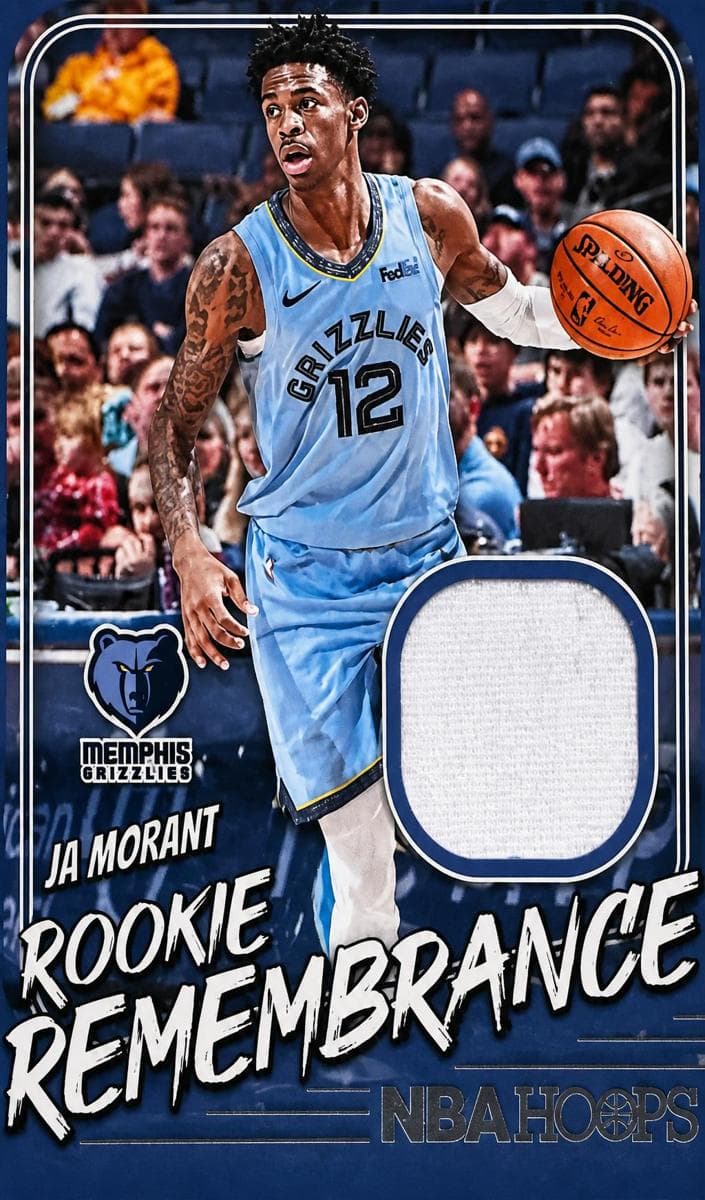 Ja Morant 2022 panini Hoops