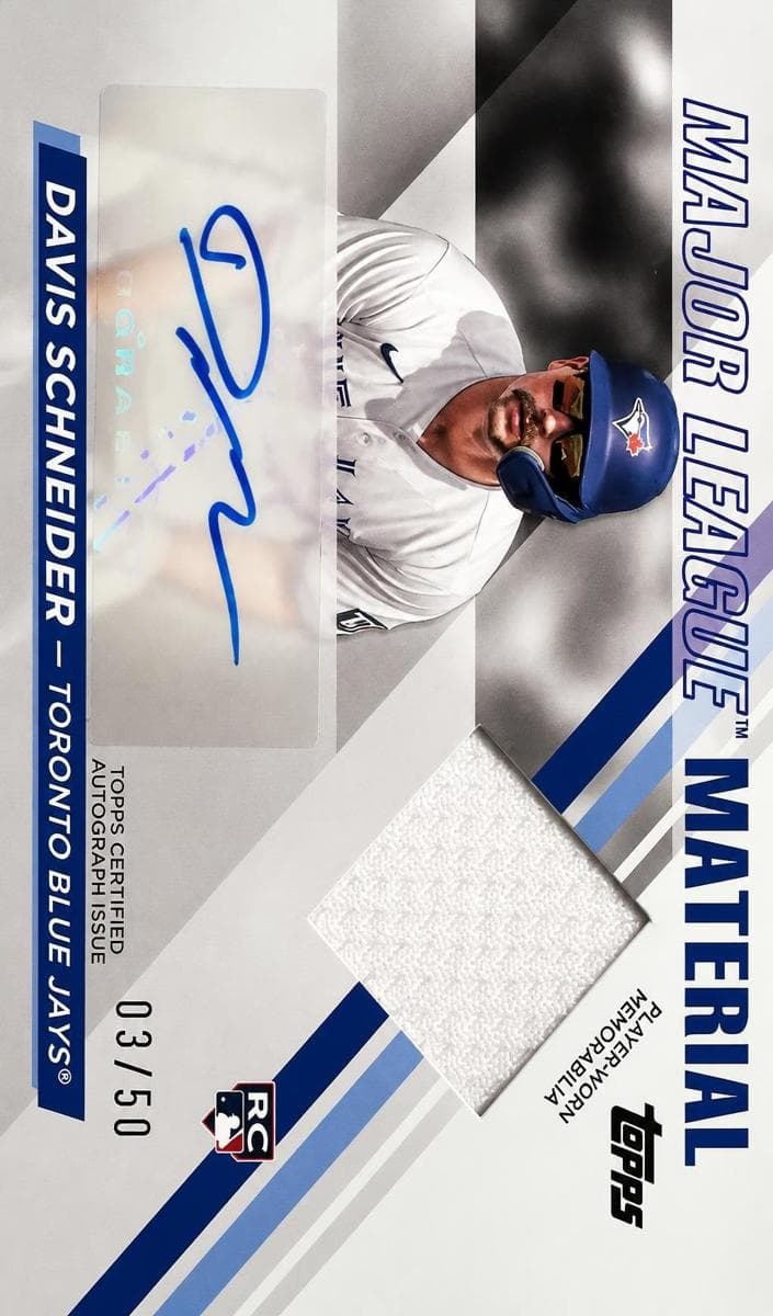 Davis Schneider 2024 topps Topps Update
