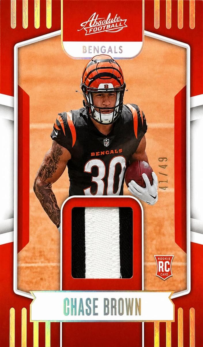 Chase Brown 2023 panini Panini Absolute
