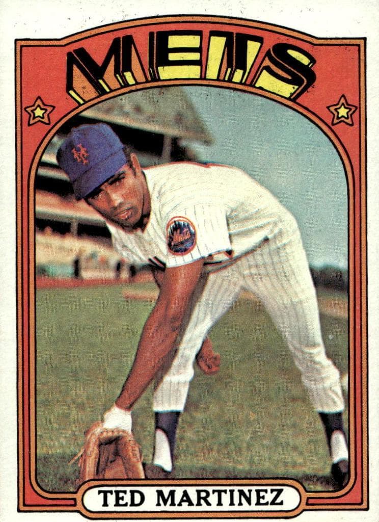 Ted Martinez 1972 topps Topps
