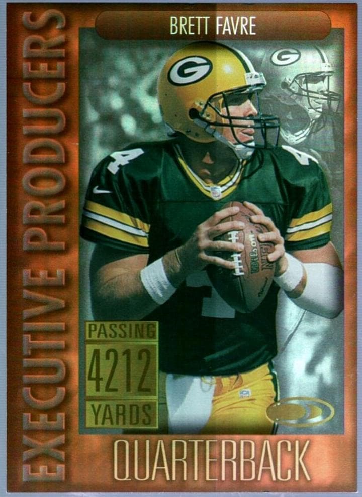 Brett Favre 1999 panini Donruss