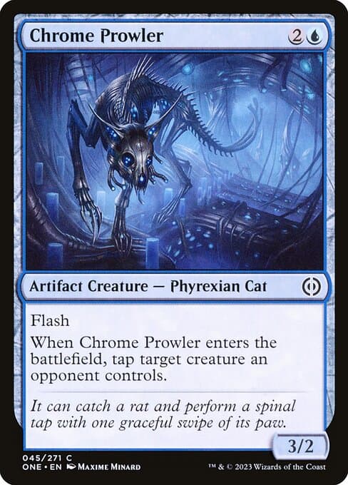 Chrome Prowler 2023 Magic: The Gathering Phyrexia: All Will Be One