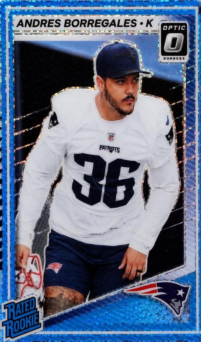 Andres Borregales trading card