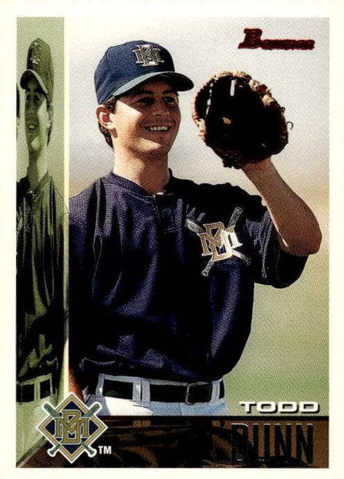 Todd Dunn 1995 bowman Bowman