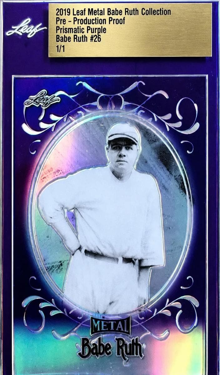 Babe Ruth 2019 leaf
