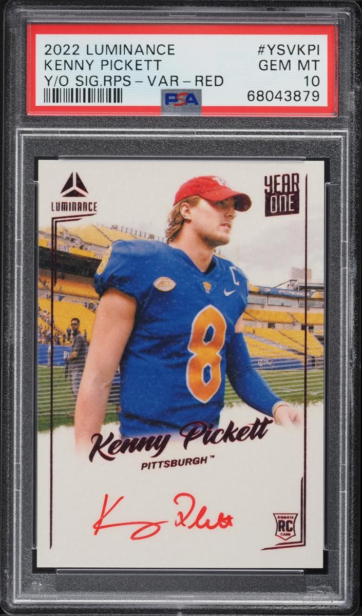 Kenny Pickett 2022 panini Panini Luminance