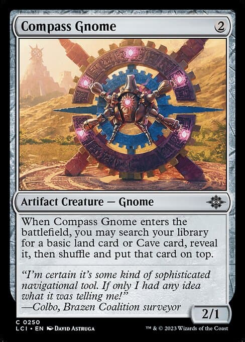 Compass Gnome 2023 Magic: The Gathering