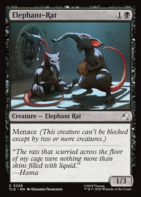 Elephant-Rat 2025 Magic: The Gathering Avatar: The Last Airbender Eternal Foil