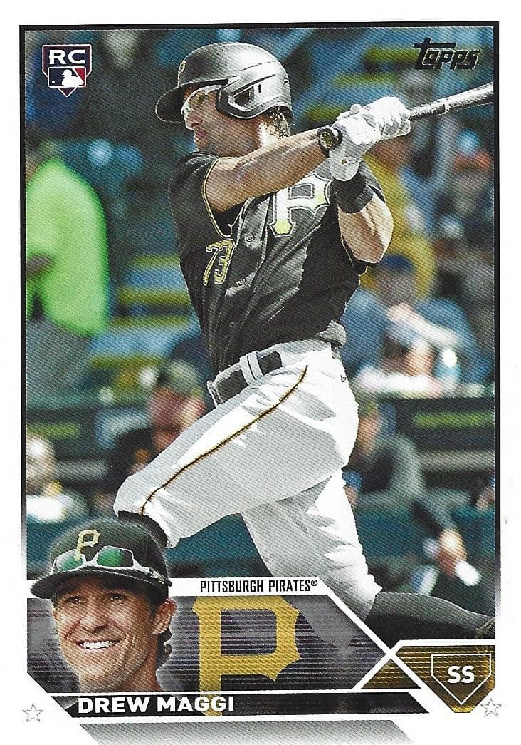 Drew Maggi trading card
