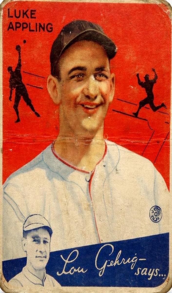 Luke Appling 1934 unknown Goudey